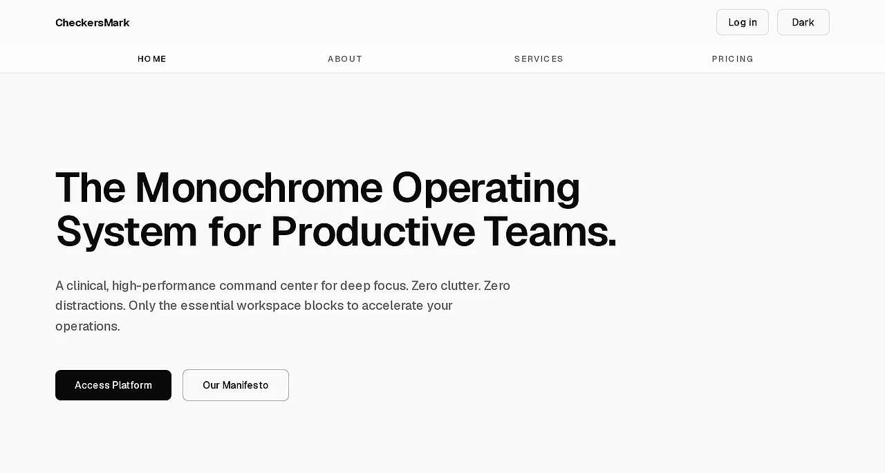 Workspace Operating System - slide 1